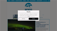 Desktop Screenshot of mondoaeroporto.it